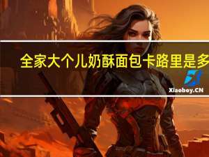 全家 大个儿奶酥面包卡路里是多少