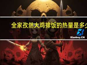 全家 孜然大鸡排饭的热量是多少