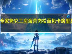 全家 烤究工房海苔肉松面包卡路里是多少