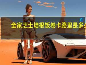 全家 芝士培根饭卷卡路里是多少