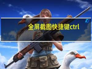 全屏截图快捷键ctrl+alt+（全屏截图快捷键）