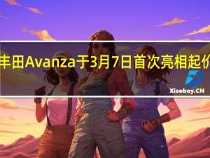 全新丰田Avanza于3月7日首次亮相起价PHP813k