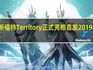 全新福特Territory正式亮相首发 2019年初上市