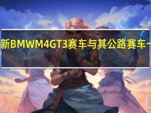 全新BMW M4 GT3赛车与其公路赛车一起开发