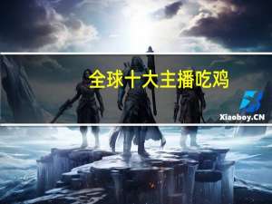 全球十大主播吃鸡