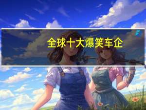 全球十大爆笑车企
