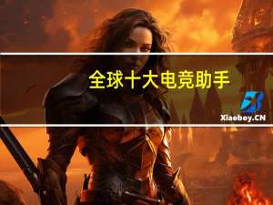 全球十大电竞助手