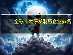 全球十大研发制药企业排名