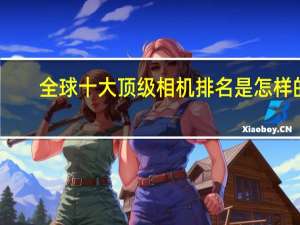 全球十大顶级相机排名是怎样的