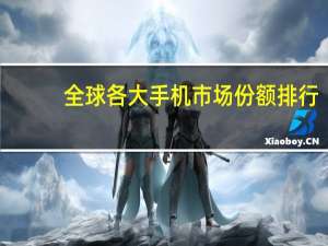 全球各大手机市场份额排行