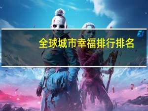 全球城市幸福排行排名