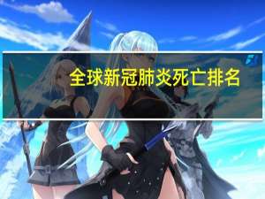 全球新冠肺炎死亡排名