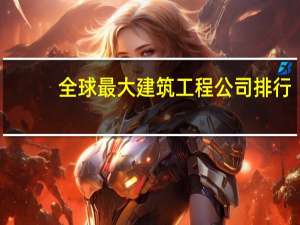 全球最大建筑工程公司排行