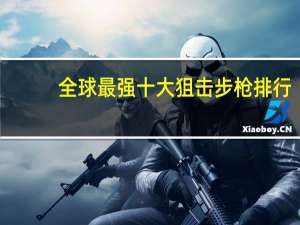 全球最强十大狙击步枪排行