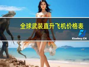 全球武装直升飞机价格表