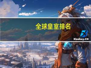 全球皇室排名