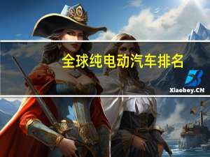 全球纯电动汽车排名