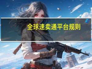 全球速卖通平台规则
