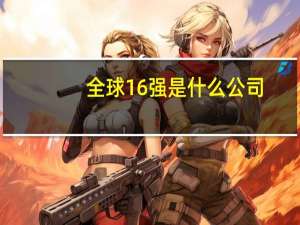 全球16强是什么公司