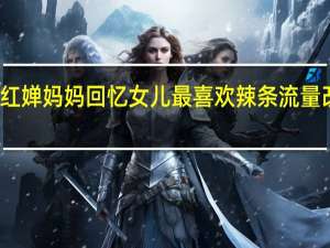 全红婵妈妈回忆女儿最喜欢辣条 流量改变生活