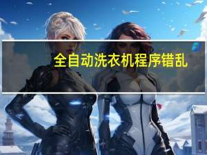 全自动洗衣机程序错乱