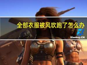 全部衣服被风吹跑了怎么办