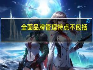 全面品牌管理特点不包括