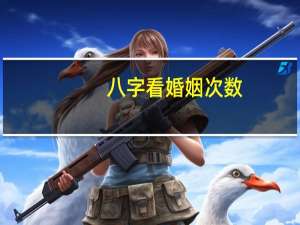 八字看婚姻次数