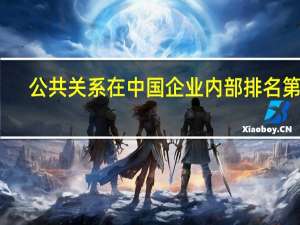 公共关系在中国企业内部排名第几