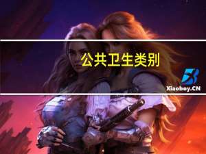 公共卫生类别