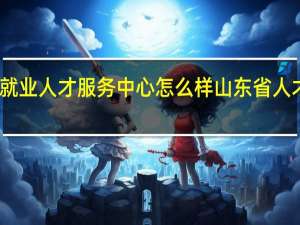 公共就业人才服务中心怎么样 山东省人才服务中心