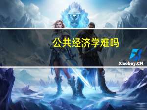 公共经济学难吗