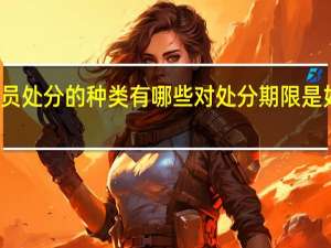公务员处分的种类有哪些对处分期限是如何规定的