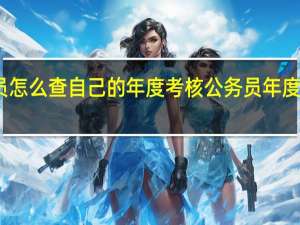 公务员怎么查自己的年度考核 公务员年度考核登记表