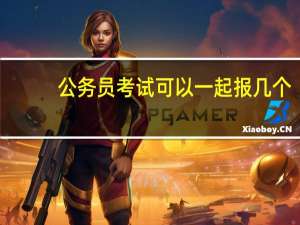 公务员考试可以一起报几个