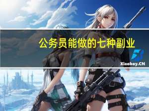 公务员能做的七种副业