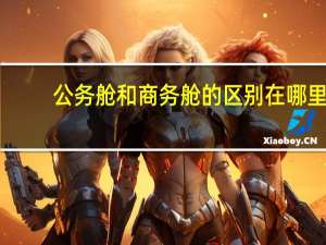 公务舱和商务舱的区别在哪里（公务舱和商务舱的区别）