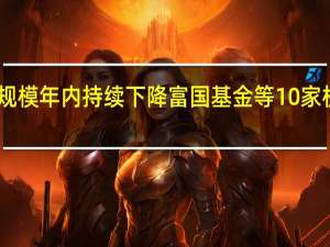 公募FOF总规模年内持续下降 富国基金等10家机构正在积极布局