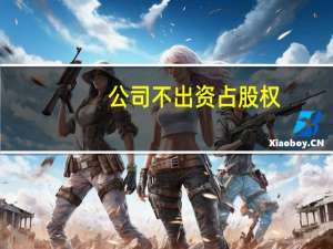 公司不出资占股权（不出资如何占股权）