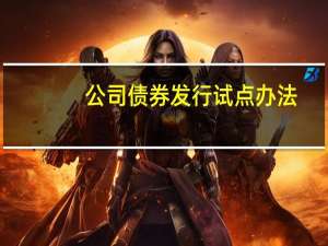 公司债券发行试点办法