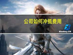 公司如何冲抵费用