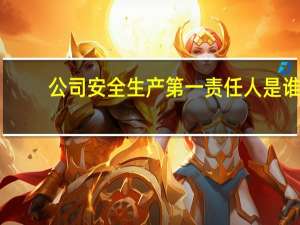 公司安全生产第一责任人是谁