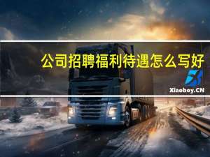 公司招聘福利待遇怎么写好（公司招聘福利待遇怎么写）