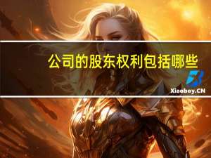 公司的股东权利包括哪些