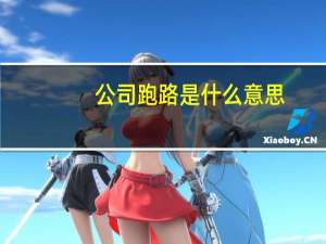 公司跑路是什么意思