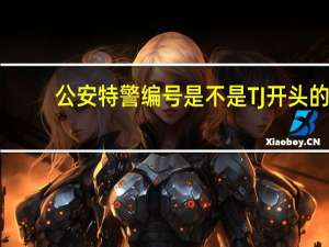 公安特警编号是不是TJ开头的