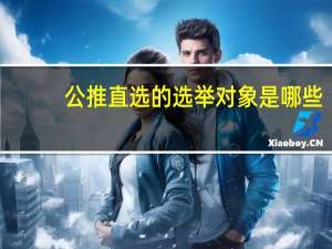 公推直选的选举对象是哪些（公推直选简介）