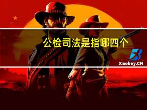 公检司法是指哪四个