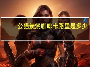 公猫 炭烧咖啡卡路里是多少