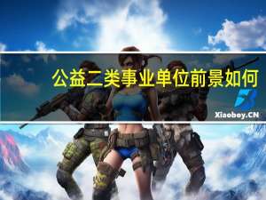 公益二类事业单位前景如何